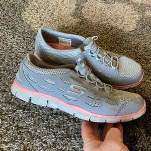 Skechers Air-Cooled Memory Foam walking shoes